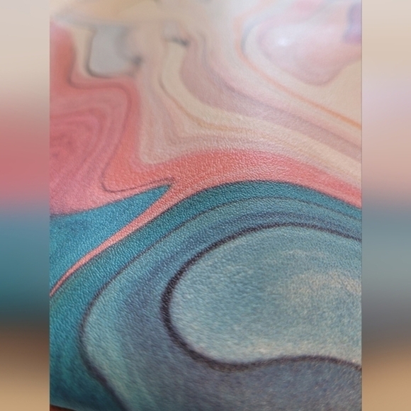 Tie Dye Swirled Ipsy Makeup Wallet Travel Bag‎ - Picture 5 of 5
